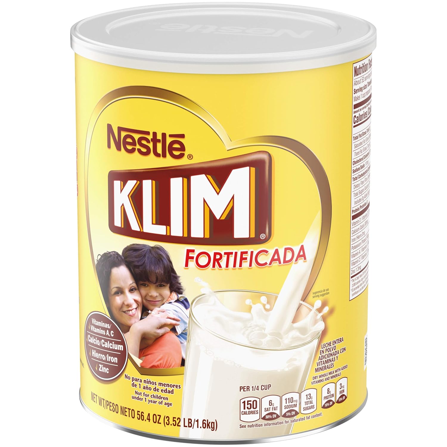 NESTLE KLIM Powdered Milk PREBIO 1 1600g - Image 3